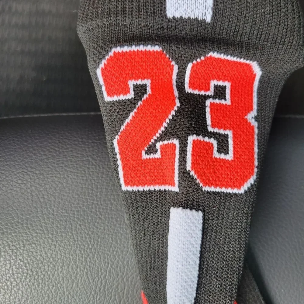 New crew socks Chicago Bulls colors. Jordan 23 Socks!